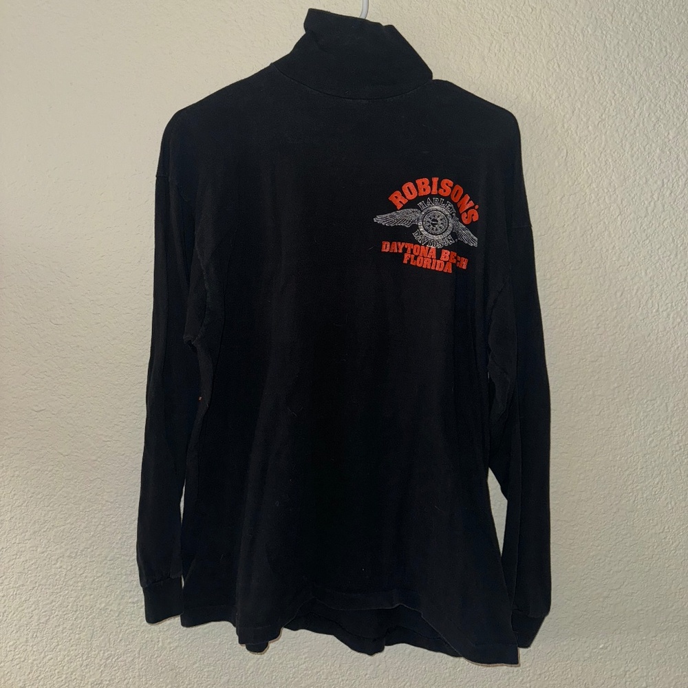 Vintage Harley Davidson Turtle Neck